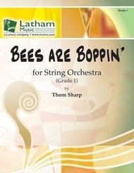 Bees Are Boppin Orchestra sheet music cover Thumbnail